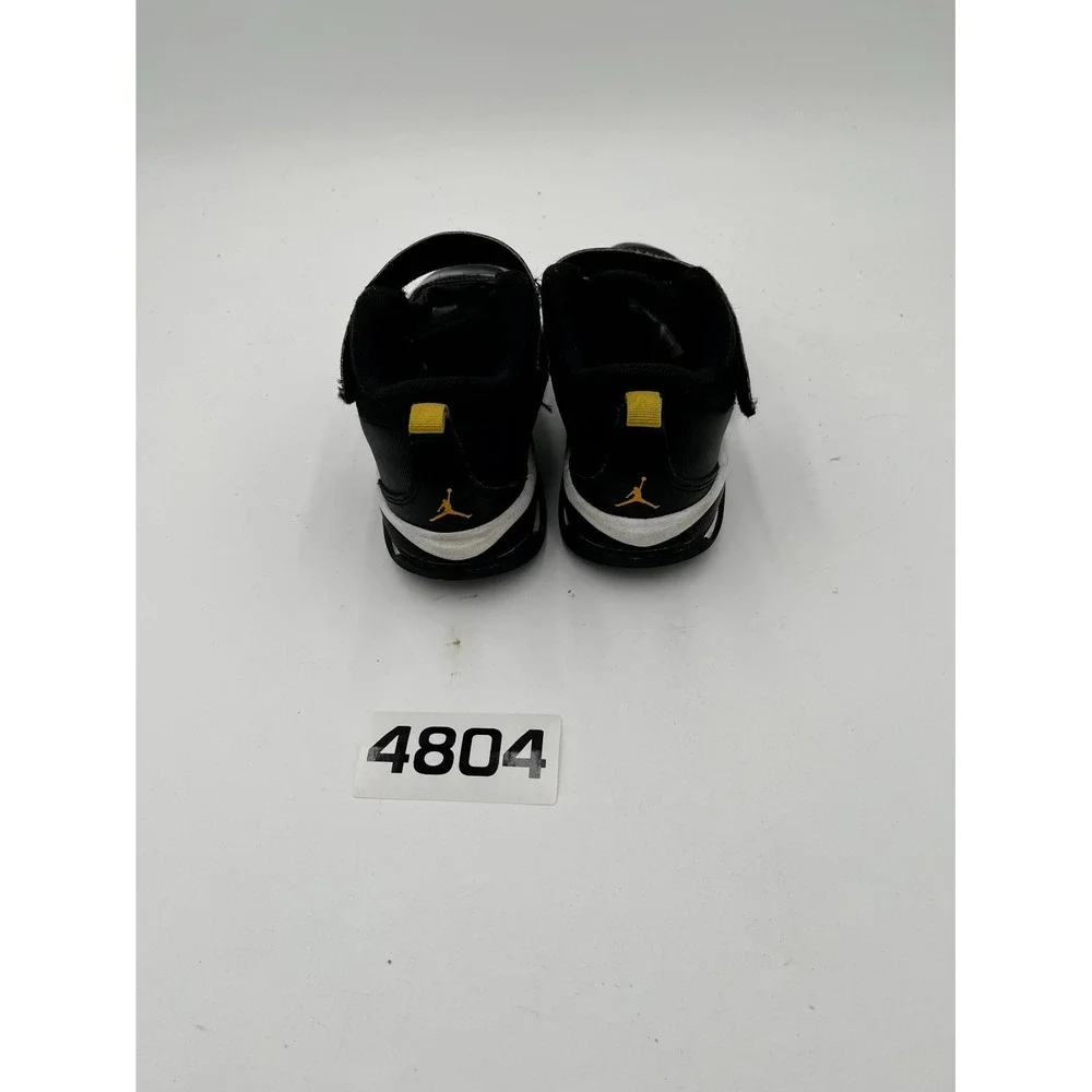 Nike Air Jordan Stay Loyal 3 Youth 1Y Basketball Shoe Black Yellow Ochre Sneaker